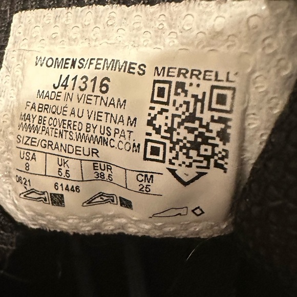 Women’s Merrell siren Edge Q2 hiking sneaker grey/blue J41316 size 8 - Picture 6 of 6